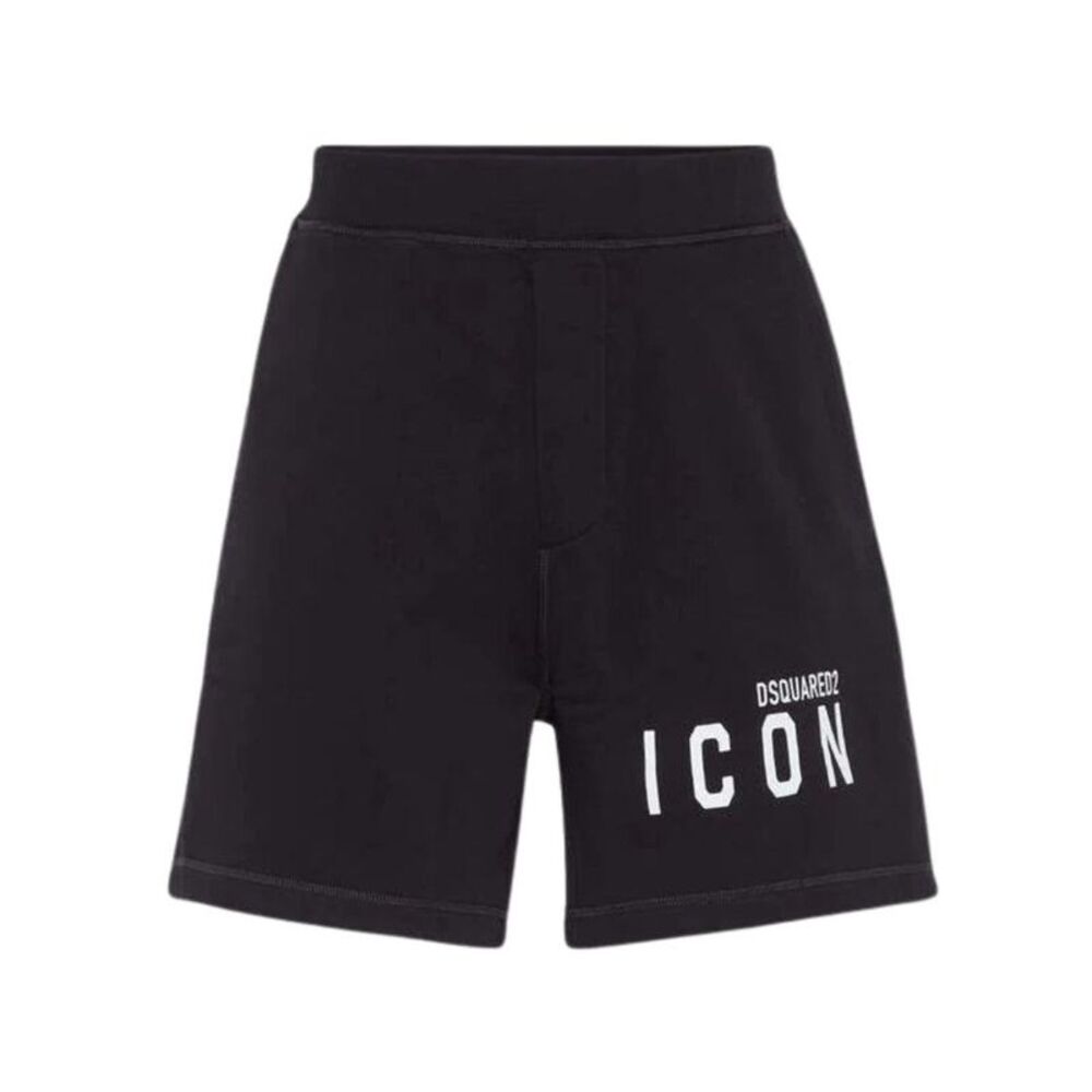 DSquared2 Mens Icon Logo Shorts / Black